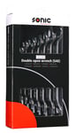 Dubbla hylsnyckel set SAE 8 st