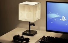 Official PlayStation LED Desk Table Lamp with Controller Pull Cord 35cm