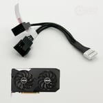 Asus RX 6600 6600XT 6700XT 5-Pin Fan Adapter Deshroud GPU Cable