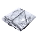 Unbranded Clear Stroller Rain Cover Weather Pram Baby Infant Double Pushchair Wind Shield Raincoat