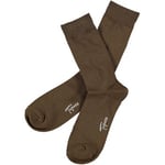 Topeco Strumpor Men Sock Solid Bamboo Brun Strl 41/45 Herr