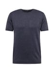KEY LARGO Men's Lukaku Round T-Shirt, Navy (1200), 3XL