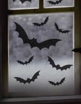 11 st Bat Window Stickers - Fright Night