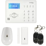 Kit 01 Alarme maison GSM avec centrale tactile