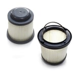 Pack of 2 bartyspares® Pleated Filter to fit Black & Decker Pivot Dustbuster Pleated PV1825N PV1425N PV1225N PV9625N