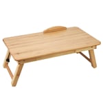 Portable Foldable Wooden Bamboo CompuLaptop Table Sofa Bed Office Laptop UK MAI
