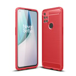 FanTing Case for OnePlus Nord N10 5G, Anti-Slip Ultra Thin Shock Absorption Anti Scratch Protective, Cover for OnePlus Nord N10 5G -Red