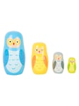 Small Foot - Wooden Matryoshka Doll Owl Family