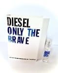 DIESEL ONLY THE BRAVE 1.2ml EDT POUR HOMME SAMPLE SPRAY