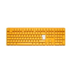 Clavier gaming - DUCKY - One 3 - Jaune - Rétroéclairage RGB LED - Mécanique