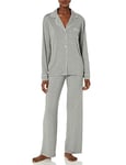 UGG Women's Lenon Pajama Set, Grey Heather, XL