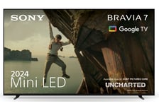 Sony 75 tum Bravia 7 4K Mini-LED Google-TV med 3 års garanti
