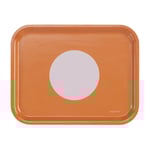 Pappelina, Bricka Vera Pop Medium Pale Orange 28 x 36 cm