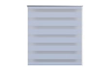 Be Basic Zebra Gardiner 80 x 175 cm Hvit - Hvit|Transparent