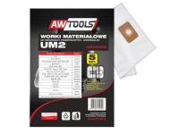 AW-Tools AWTOOLS MICRO FIBER BAGS, set om 5 UM2, MAKITA VC2010 / 2511/2512/445/446