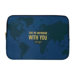 WONDEE - Mr Wonderful Housse portable 14 pouces pour Macbook Air 14 Pouces Imperméable Housse Ordinateur Souple Antichoc