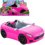 Out with Mattel Barbie! Cute pink car.