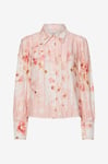 Y.A.S - Blus yasBilla LS Shirt - Rosa