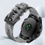 Garmin Fenix 7 Pro 47mm Camouflage Klockarmband i Silikon - Svart / Blå