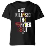 Justice League We Released The Snyder Cut Icons Kids' T-Shirt - Black - 9-10 Years