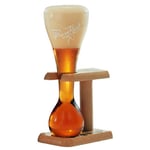 Kwak ølglass med trestativ