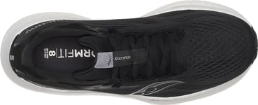 Saucony Ride 18 W Löparskor Black/White, USL 7,5