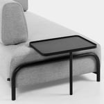 Soffa C.O - 3-sits, med bricka, Färg Grey, Utförande Large Tray