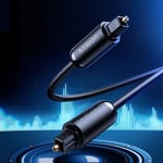 Ugreen Audio Digital Optical Fiber Toslink Kabel 1.5m - Grå