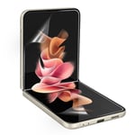 Samsung Galaxy Z Flip3 5G - Azmaro Premium hærdet beskyttelsesglas - Komplet dækning