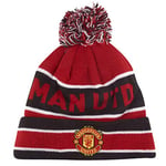New Era Unisex Knit Cuff Manchester United Otc Men s Hat, Red, One Size UK