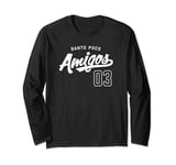 Amigos #3 Classic Movie Night Baseball Team Long Sleeve T-Shirt