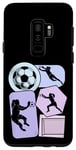 Coque pour Galaxy S9+ Gardien de but de Football Foot Fille Femme
