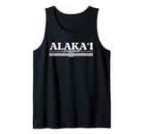 Alakai Aloha Hawaiian Language Saying Souvenir Print Designe Tank Top