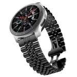 Samsung Galaxy Watch 5 40mm / 44mm Stainless Steel Watch Band - Svart