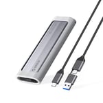 Orico M.2 NGFF USB-C 5Gb/s Diskenhet - Grå