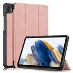 Samsung Galaxy Tab A9 Tri-Fold Fodral, Roséguld
