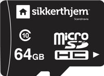 64 GB micro-sd-kort klasse 10, for S6evo smartcam
