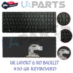 For HP ProBook 450 G6 450 G7 455 G6 G7 UK Laptop Keyboard Replacement Black
