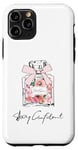 iPhone 11 Pro Stay Confident Flowers In Perfume Bottle For Women's & Girls Case