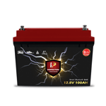 Lithium Batteri: LiFePo4 12V 100Ah, Perfektium HEAT BT