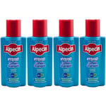 Alpecin Hybrid 4 X 250ml Caffeine Shampoo Strengthens Increases - At Itchy Skin