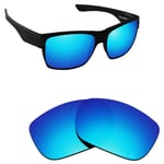 Hawkry SaltWater Proof Ice Blue Replacement Lenses for-Oakley TwoFace -Polarized