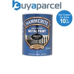 Hammerite 5084867 Direct to Rust Smooth Finish Metal Paint Black 5 Litre HMMSFB5