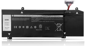 ASKC 1F22N Laptop Battery for Dell Alienware M15 M17 R1 G7 7590 7790 G5 5590-D2783W D2743B D2865B D2863W D2842W D2843W Series JJPFK 0JJPFK HYWXJ 0HYWXJ XRGXX 08622M 06YV0V 15.2V 60Wh 4-Cell