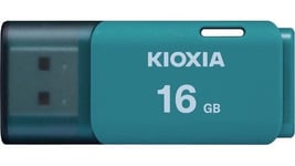  KIOXIA TransMemory 16GB U202 USB 2.0 Aqua  LU202L016GG4  Flash Drive Memory-UK