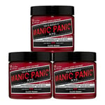 Manic Panic Cleo Rose Classic Creme Vegan Semi Permanent Hair Dye 3 x 118ml