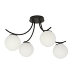 Emibig Lighting - Boston 70cm - Takplafond - Svart/Vit