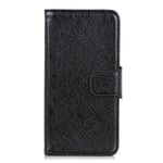 Sony Xperia L4 Phone Case, Shockproof Premium PU Leather Wallet Phone Cover with [Card Holder] [Kickstand] [Magnetic Closure] Silicone Bumper Flip Folio Protective Case for Sony Xperia L4 - Black