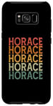 Galaxy S8+ Retro Custom First Name Horace Case