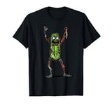 Mademark x Rick and Morty - Rick and Morty - Pickle Rick Pop on Black T-Shirt